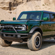 This isn’t a Bronco Raptor, but it is painted Eruption Green — one of the new colors for the 2022 model year that the Raptor will supposedly come in.
